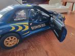 Autoart Subaru impreza wrc safari winner, Auto offroad, Zo goed als nieuw, Overige schalen, Overige typen