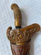 Kris, Indonesische kris, houtsnijwerk, Antiek en Kunst, Ophalen of Verzenden