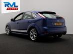 Ford Focus 2.5 ST * Origineel Nederlands * 226PK RECARO Navi, 65 €/maand, Stof, Gebruikt, Blauw