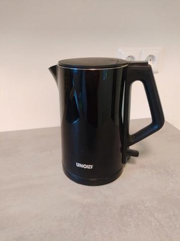 Unold dubbelwandige waterkoker design zwart beschikbaar voor biedingen