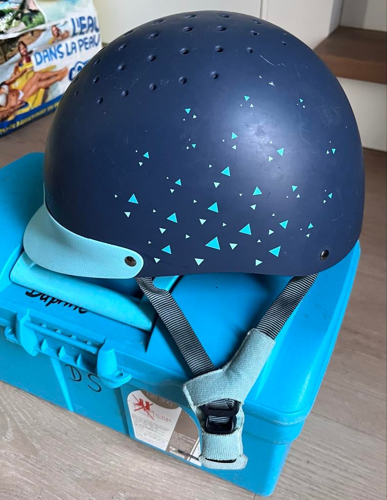 Paardrijcap maat M (55-58cm), Dieren en Toebehoren, Paardrijkleding, Ophalen of Verzenden, Gebruikt, Cap