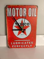 Texaco Wandklokje, Verzenden, Zo goed als nieuw, Gebruiksvoorwerp