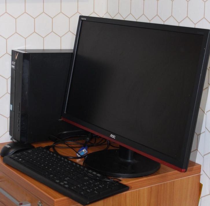 AOC 60 Series, Computers en Software, Monitoren, Zo goed als nieuw, Gaming, LED, HD, Ophalen of Verzenden