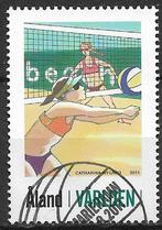 ALAND (Wereld)zegel "Mijn Postzegel" - Beachvolleybal - 2011, Verzenden, Gestempeld, Sport