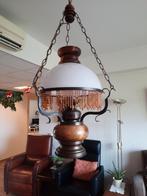 Antieke hanglamp, Huis en Inrichting, Lampen | Hanglampen, Metaal, Ophalen of Verzenden, Zo goed als nieuw