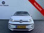 Volkswagen Up! 1.0 BMT high up! Panoramadak Camera Polygon, Voorwielaandrijving, Stof, Gebruikt, Wit