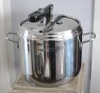 lagostina snelkookpan 16/10 liter-zo goed als nieuw, Overige materialen, Pot, Bus of Blik, Ophalen of Verzenden, Zo goed als nieuw