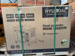 2x Hyundai Diesel Generator HDG96/55257FF, Doe-het-zelf en Verbouw, Ophalen of Verzenden, Nieuw, 5 tot 10 kVA, Dieselolie