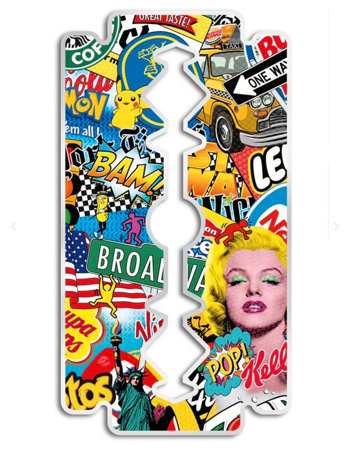Pop art kunstwerk: Sharp Americans - Michael Daniels, Antiek en Kunst, Kunst | Litho's en Zeefdrukken, Ophalen of Verzenden