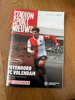 Feyenooord wedstrijdboekje Volendam, Sport en Fitness, Voetbal, Maat XL, Ophalen of Verzenden, Nieuw, Overige typen