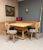 Oostenrijkse eethoek, Stube set, Alpen set, Vintage set, Ophalen