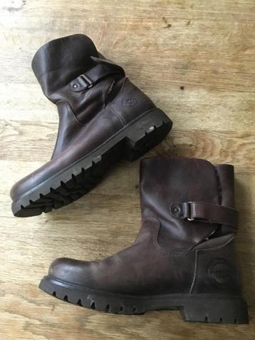 Mt 39 Panama Jack Felia bruine gevoerde leren laarzen boots beschikbaar voor biedingen