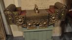 messing  schoenpoets doos antiek, Ophalen of Verzenden