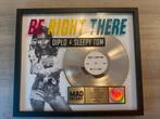 Diplo & Sleepy Tom - Be right there Riaa Gouden Award, Verzamelen, Muziek, Artiesten en Beroemdheden, Ophalen of Verzenden, Nieuw