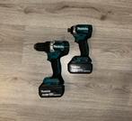Makita DLX2180TJ - DHP484 + DTD153, Doe-het-zelf en Verbouw, Gereedschap | Boormachines, Ophalen of Verzenden, Zo goed als nieuw