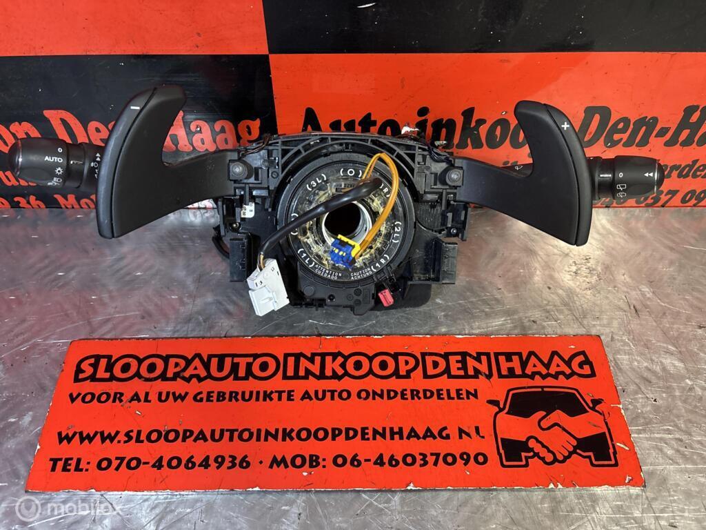 Citroen C4 Peugeot ('13-'17) Stuurkolomschakelaar 96667245ZD, Gebruikt, Citroën, Ophalen of Verzenden, Citroen