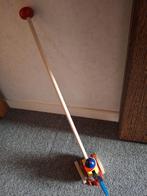 Houten duw/loop stang, Ophalen of Verzenden, Zo goed als nieuw, Duw- of Trekspeelgoed