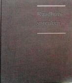 Raadhuis-spreuken. Spreuken en bouwopschriften, Ophalen of Verzenden, Zo goed als nieuw, Architecten