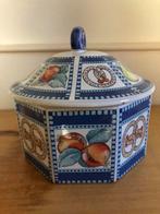 Toscaanse keramische koekjesdoos, Ophalen of Verzenden