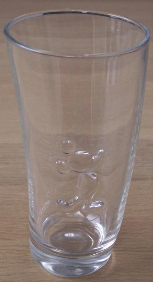 Bijzonder Pisa longdrink glas met Disney afbeelding Mickey M, Verzamelen, Disney, Nieuw, Servies, Mickey Mouse, Ophalen of Verzenden