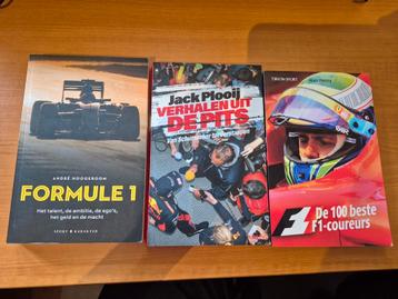 3 boeken Formule1 verhalen uit de pits 100 beste F1 coureurs beschikbaar voor biedingen