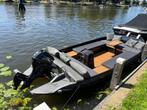 Stalen sloep 5.5 meter, Watersport en Boten, Ophalen, 10 tot 30 pk, Staal, Zo goed als nieuw