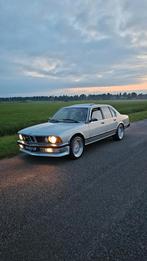 BMW 7-Serie 735i AUT 1982 Blauw, Auto's, BMW, Automaat, Achterwielaandrijving, Zwart, Blauw
