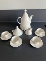 Arabia Finland ‘Harlekin’ koffie-servies wit (ca 1990), Ophalen of Verzenden