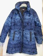 Desigual winterjas winter jack jas blauw mooie print XS - S, Blauw, Ophalen of Verzenden, Zo goed als nieuw, Desigual