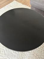 Zwarte Ronde Salontafel, Gebruikt, Rond, Metaal, Minder dan 50 cm