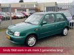 Nissan Micra 1.3 GX! NL AUTO NAP! Airco l Elek ramen l Stuur, Auto's, Nissan, Gebruikt, 4 cilinders, 840 kg, Origineel Nederlands