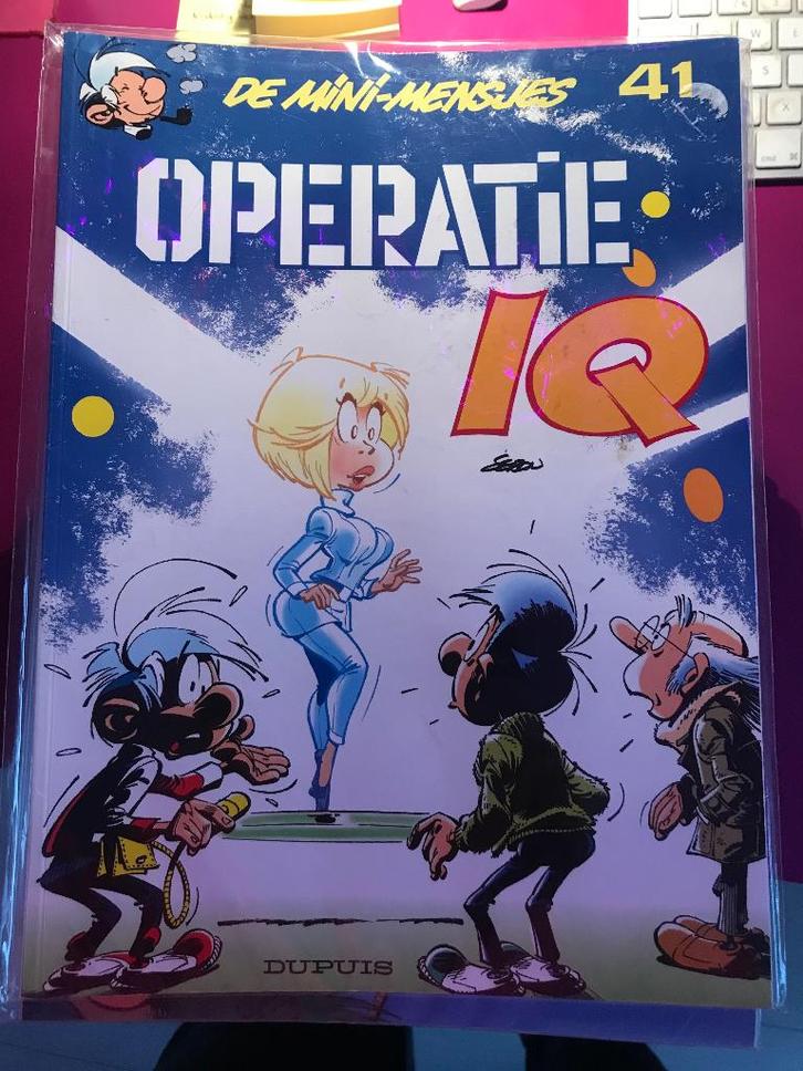 Mini-mensjes moeilijke en zeldzame delen, Boeken, Stripboeken, Zo goed als nieuw, Meerdere stripboeken, Ophalen of Verzenden