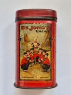 De Jong's cacao monster blikje Wormerveer, Verzamelen, Blikken, Ophalen of Verzenden, Gebruikt, Overige