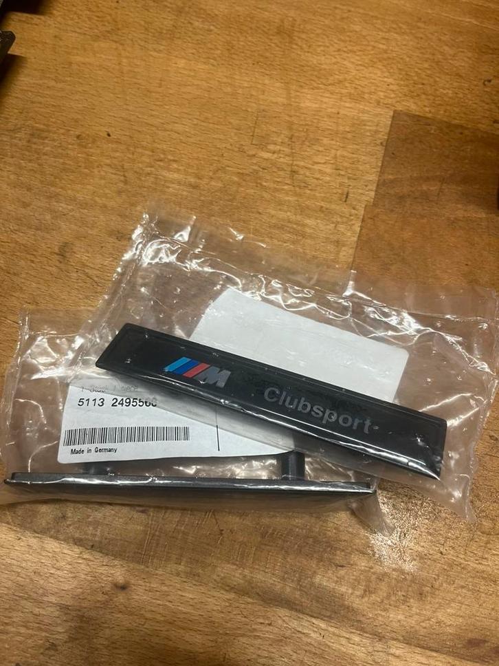 BMW E36 M3 Clubsport deur emblemen Origineel BMW, Auto-onderdelen, Overige Auto-onderdelen, BMW, Nieuw, Ophalen of Verzenden