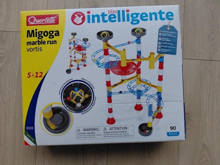 Quercetti knikkerbaan, Kinderen en Baby's, Speelgoed | Educatief en Creatief, Zo goed als nieuw, Bouwen, Ophalen of Verzenden