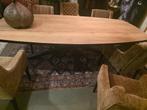 Costa eetkamertafel licht beschadigd, Ophalen, 100 tot 150 cm, Overige vormen, Nieuw