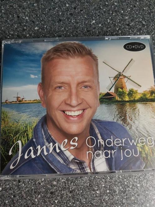 JANNES - ONDERWEG NAAR JOU (CD+DVD), Cd's en Dvd's, Cd's | Nederlandstalig, Zo goed als nieuw, Ophalen of Verzenden