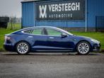 Tesla Model S 75D Base|Autopilot|Luchtvering|Panoramadak, Gebruikt, Zwart, Leder en Stof, Origineel Nederlands