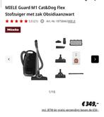 Miele stoszuiger nieuwe in de doos, Ophalen of Verzenden, Zo goed als nieuw
