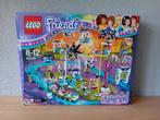 TE KOOP LEGO FRIENDS PRETPARK EN HOTDOG KRAAM, Lego, Zo goed als nieuw, Ophalen