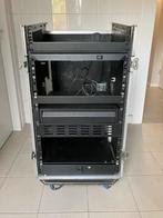 Flightcase met diverse 19 inch lades, Ophalen, Gebruikt, Minder dan 500 watt, P.A.