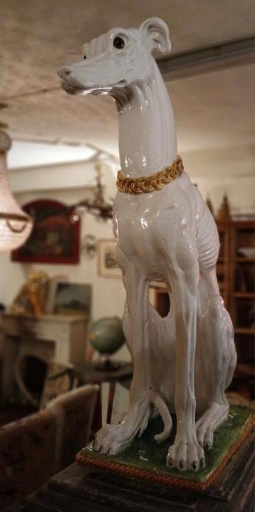 Vintage Whippet hond XXL Italiaans design beschikbaar voor biedingen