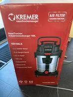 Nieuw! Kremer KR100LS Industrieel Nat/Droog Stofzuiger, Witgoed en Apparatuur, Ophalen of Verzenden, Zo goed als nieuw, 1200 tot 1600 watt