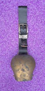 Antieke Koebel met Leren Riem, Ophalen of Verzenden