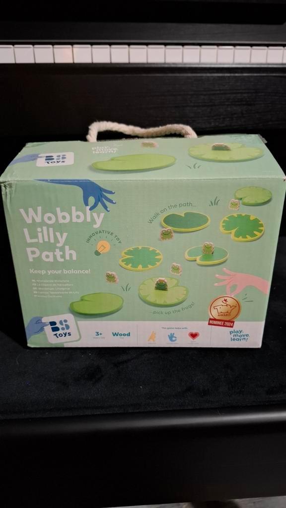 BS Toys Wiebelpad - Evenwichtsbalk voor Kinderen, Kinderen en Baby's, Speelgoed | Educatief en Creatief, Zo goed als nieuw, Bouwen