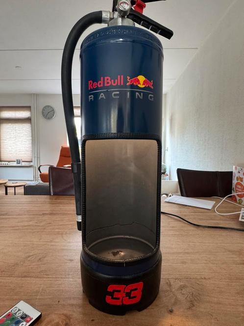 Formule 1 red bull racing brandblusser!!!, Huis en Inrichting, Brandblussers en Brandkasten, Zo goed als nieuw, Ophalen of Verzenden