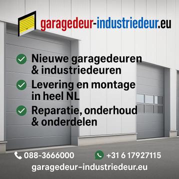 Nieuwe en gebruikte garagedeur, roldeur, industriedeur, deur beschikbaar voor biedingen