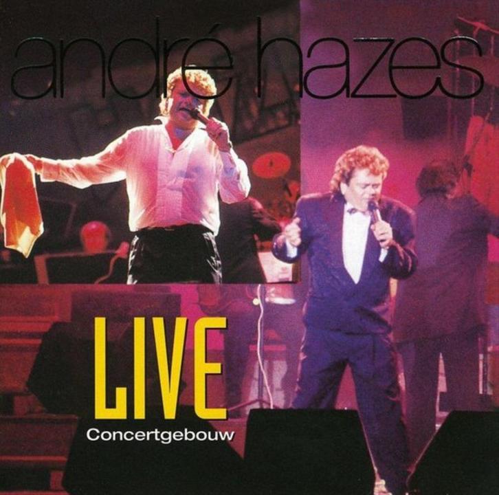 Andre Hazes - Live In Het Concertgebouw, Cd's en Dvd's, Cd's | Nederlandstalig, Zo goed als nieuw, Levenslied of Smartlap, Ophalen of Verzenden