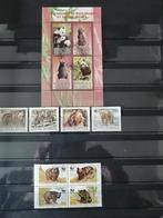 Postzegels Fauna theme Beren Beer, Ophalen of Verzenden, Dier of Natuur