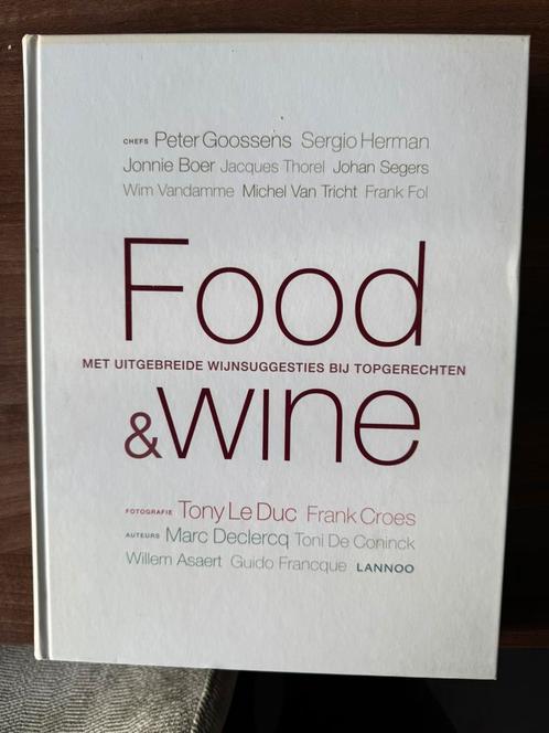 Peter Goossens - Food & Wine, Boeken, Kookboeken, Gelezen, Verzenden